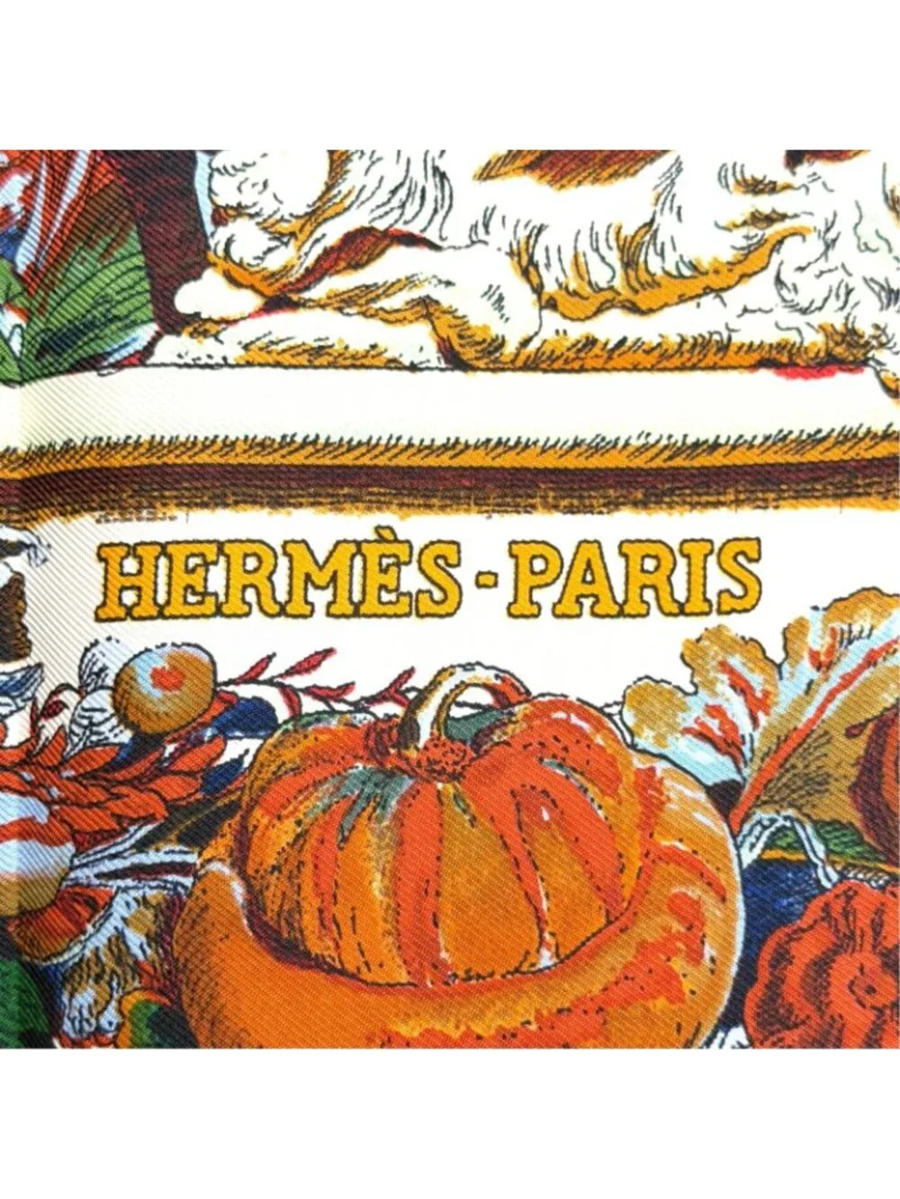 Hermes les Ameriques Colombvs Americas Columbus Carre 90 Silk 100% Scarf Brown